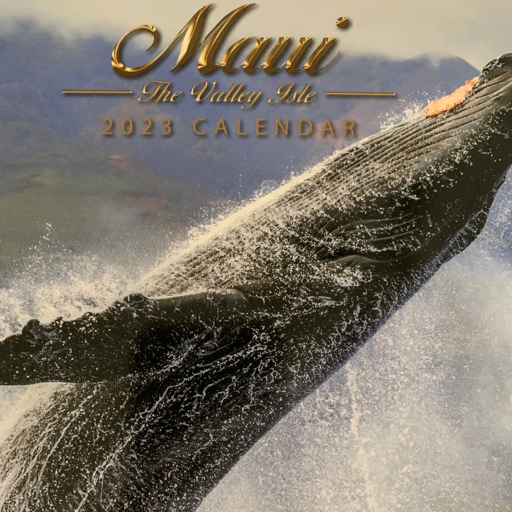 Gifting an Hawaiian Calendar from Hawaii for the Holidays.